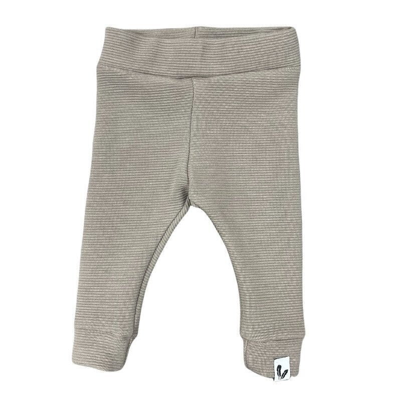 Newborn Broekje • Rib Taupe