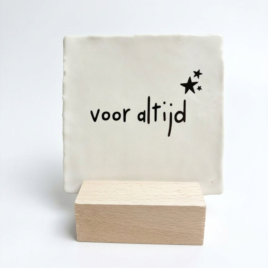 tegel voor altijd