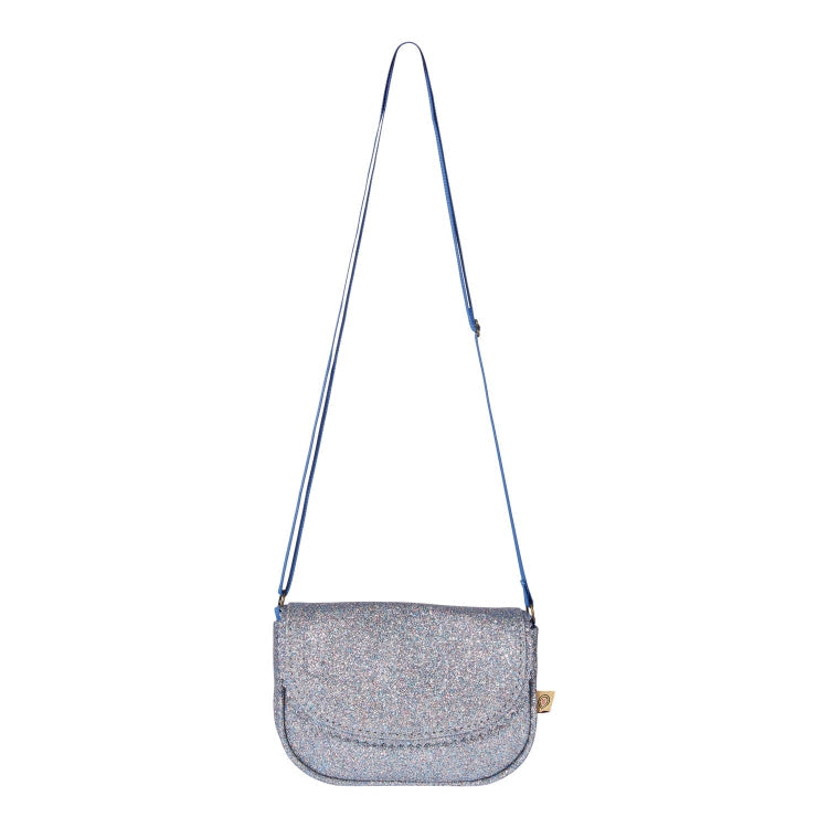 handtas glitter blue blauw le big cloud