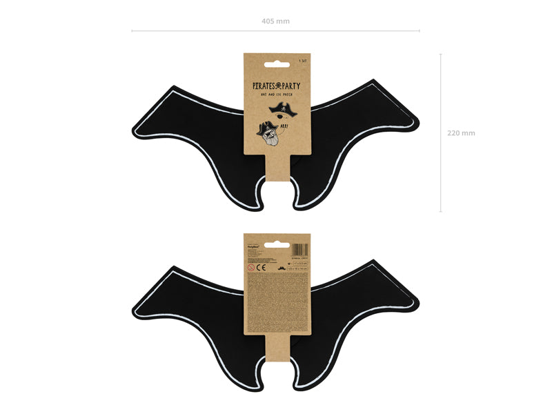 Piraten hoed + ooglapje - Helloboy