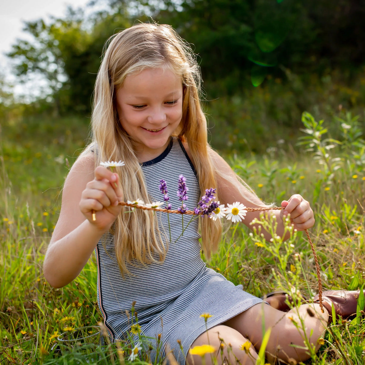 DIY Bloemen Ketting