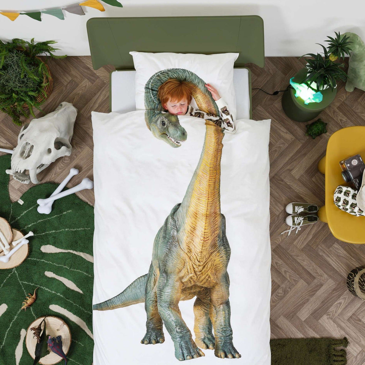 dekbedovertrek dino snurk