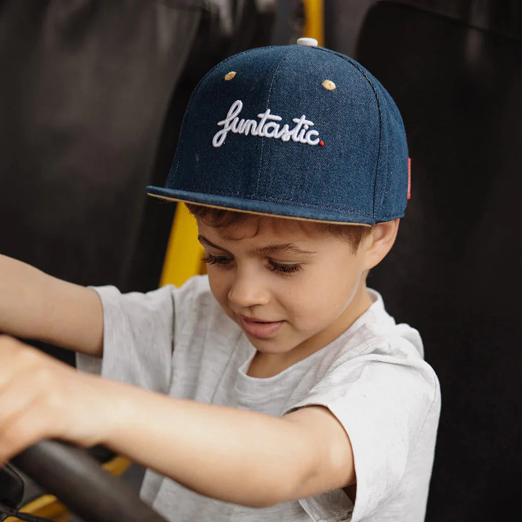 jeans pet hello hossy jongenspet donkerblauw explorer