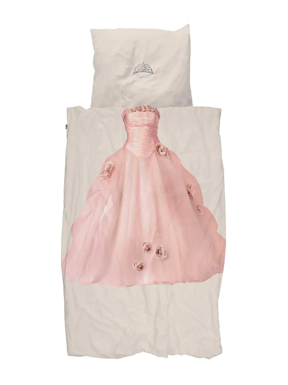 Princess Beige dekbedovertrek snurk amsterdam meisjeskamer dekbed roze