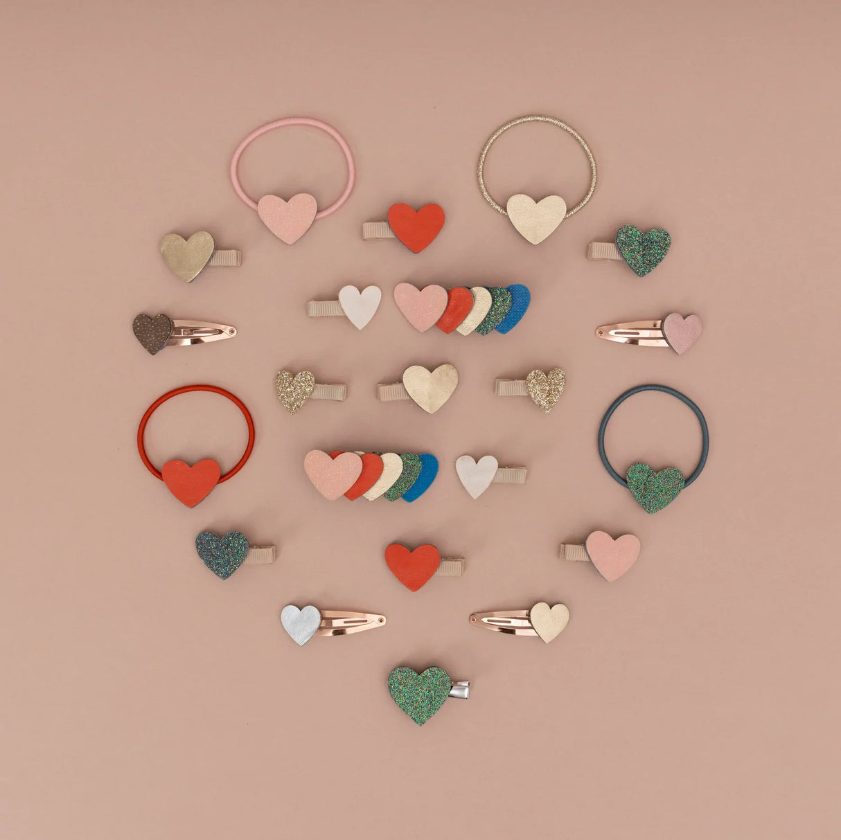 Retro Rainbow Eclectic Clip Pack • Mimi & Lula (3 stuks)