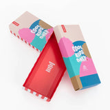 Muts Block Coffee  Hello Hossy bruin kindermuts met pompom