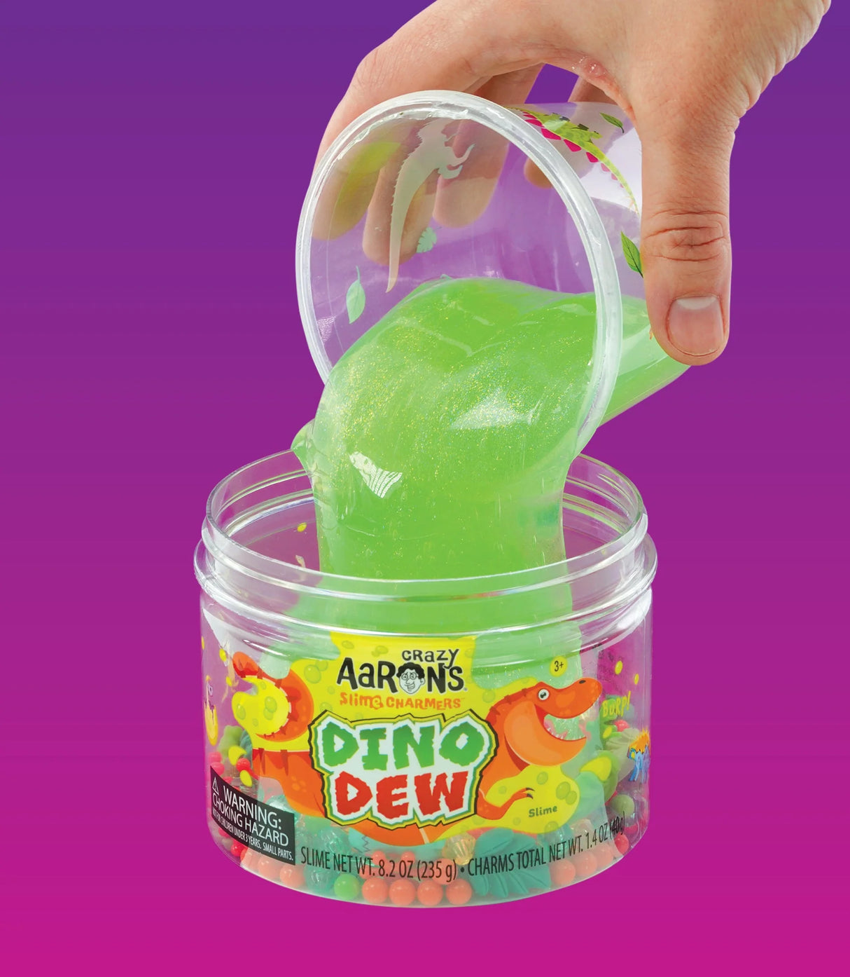 Crazy Aarons Slime Charmers • Dino Dew