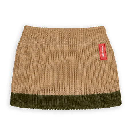 sjaal hello hossy cocoon beige green groen