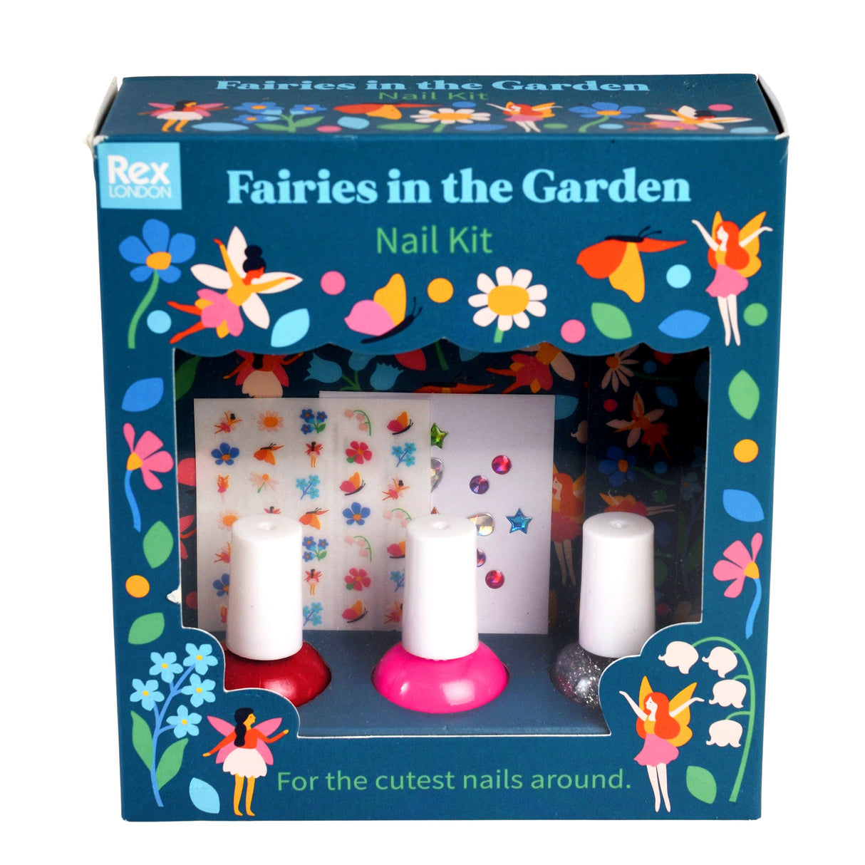 nagelkit nagelsversieren fairies in the garden kindernagellak