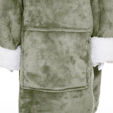 Dino Hoodie Plaid Helloboy groen green 