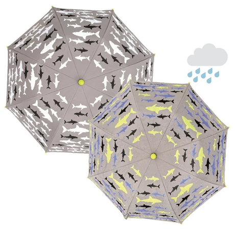 Paraplu • Haaien (verandert van kleur bij regen) - Helloboy