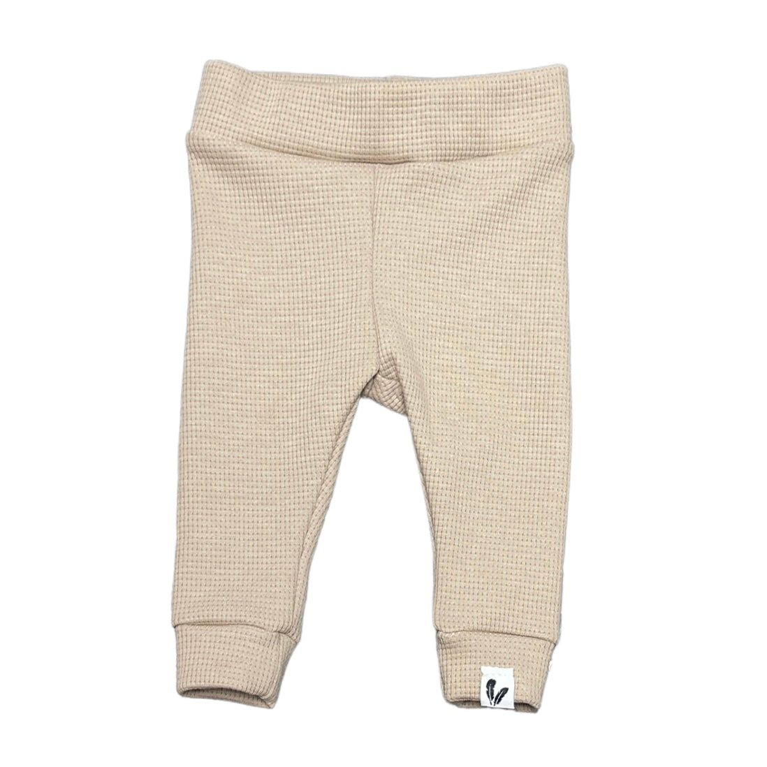 Newborn Broekje • Waffle Dark Beige