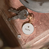sleutelhanger papa eulenschnitt