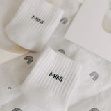 baby sokjes mini eulenschnitt mini zwart wit