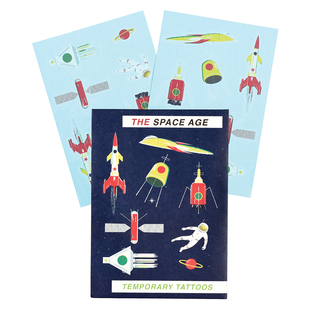 Ruimte Tattoos • 16 Stuks - Helloboy