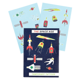 Ruimte Tattoos • 16 Stuks - Helloboy