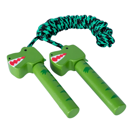 springtouw floss&rock dino groen